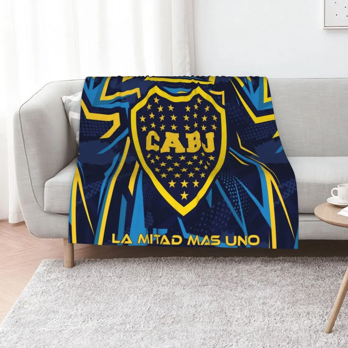 Boca Jrs Throw Blan… - image