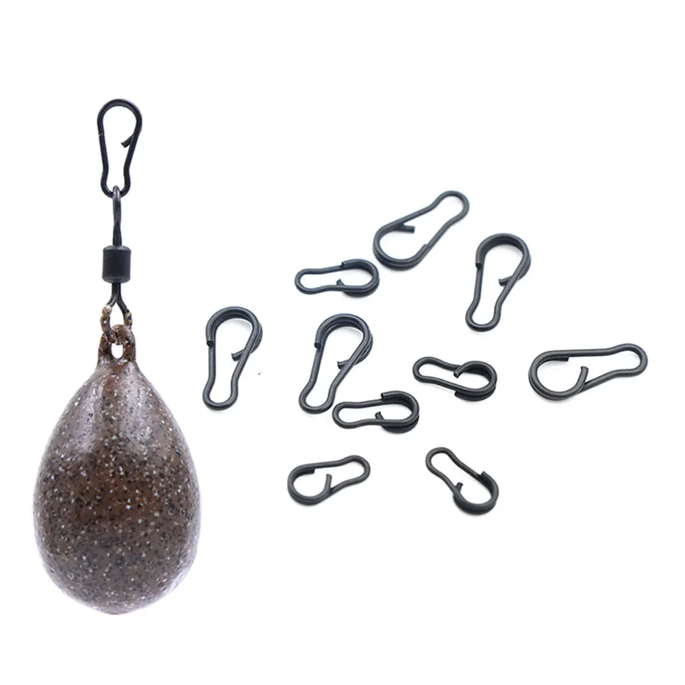 30 stücke Karpfen Angeln Zubehör Multi Blei Clip Schnell Ändern Stecker Wirbel Für Karpfen Grob Angelgerät Rollen Wirbel – Detail 4