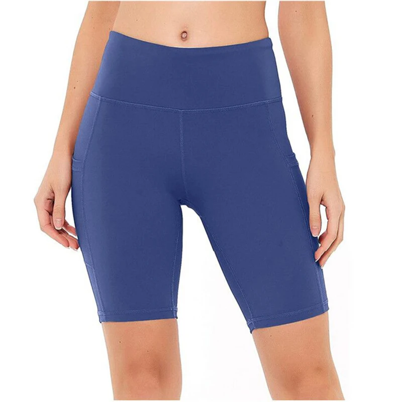 Peach Buttocks Fitness Leggings Women's Gym Sports Tight Running Shorts Hip Three-point Pants High Waist Seamless Yoga Shorts