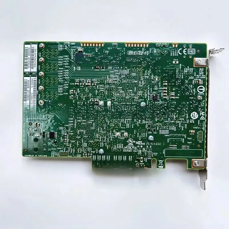 LSI SAS 9300-16I 12Gb/s HBA 버스 어댑터 카드, IT 모드(4*SFF-8643 SATA 케이블 포함)