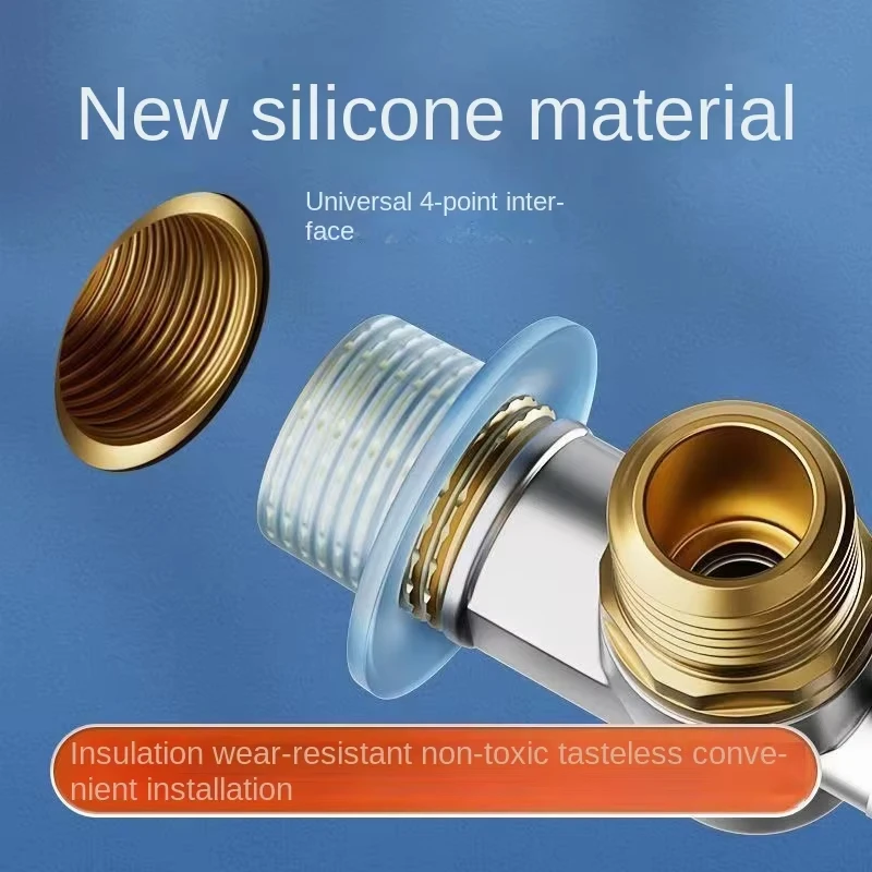 Faucet Leak-Proof Sealing Gasket Faucet Valve Rubber Seal Gasket Silicone Pipe Hose Sealing Washer Prevent Dripping Leakage Plug