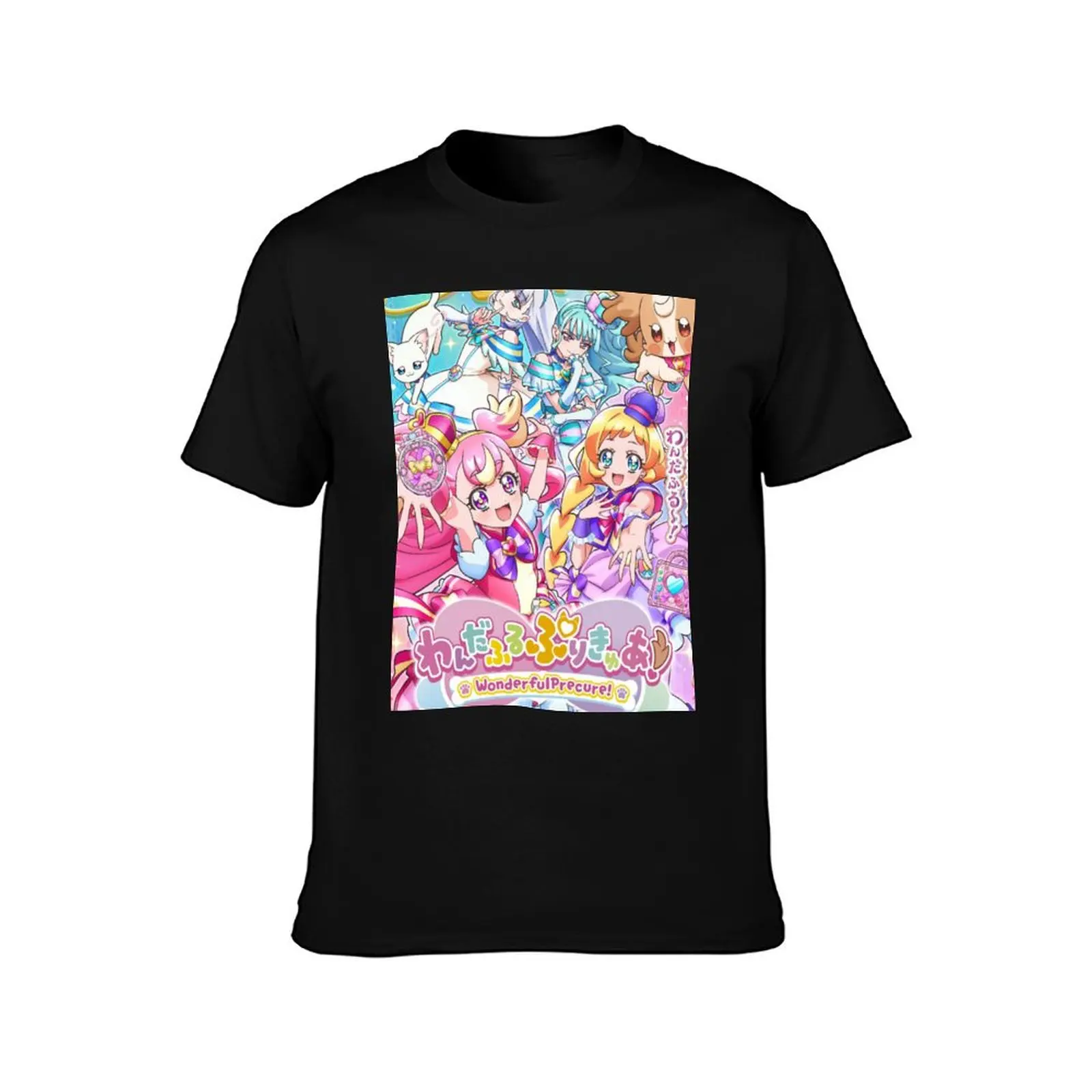 Wonderful Precure-All in one T-Shirt luxury clothing labubu new edition mens shirts graphic tee