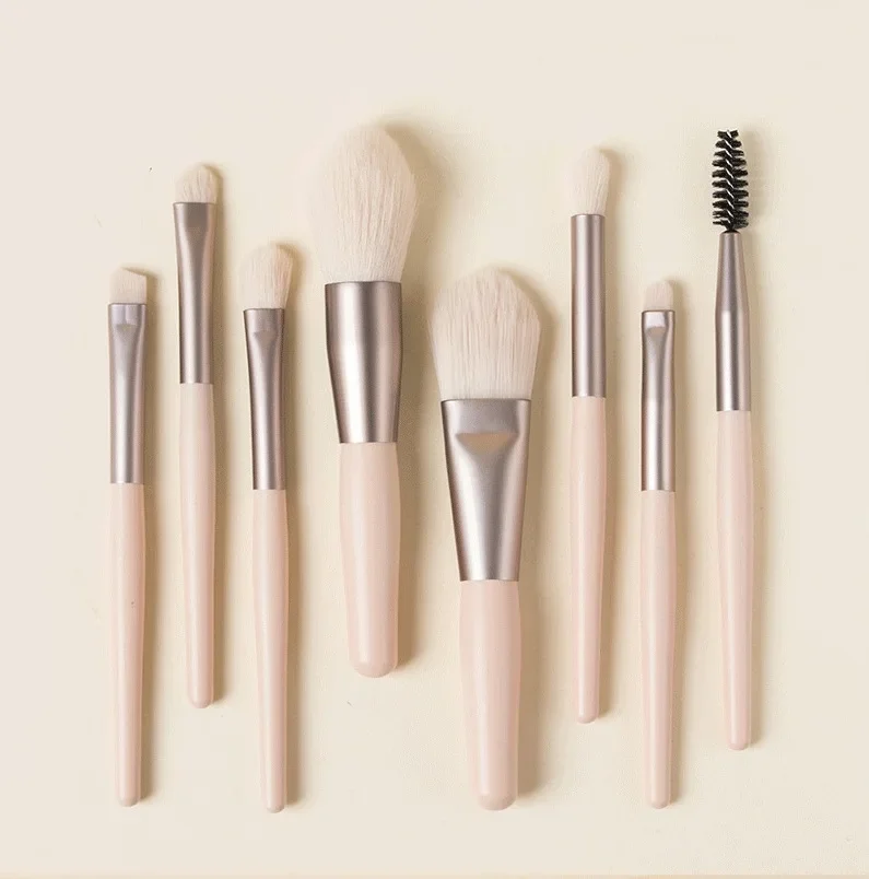 8Pcs Makeup Brushes Set Eyeshadow Eyebrow Brush Beauty Make Up Blending Tools Concealer Cosmetics Tool