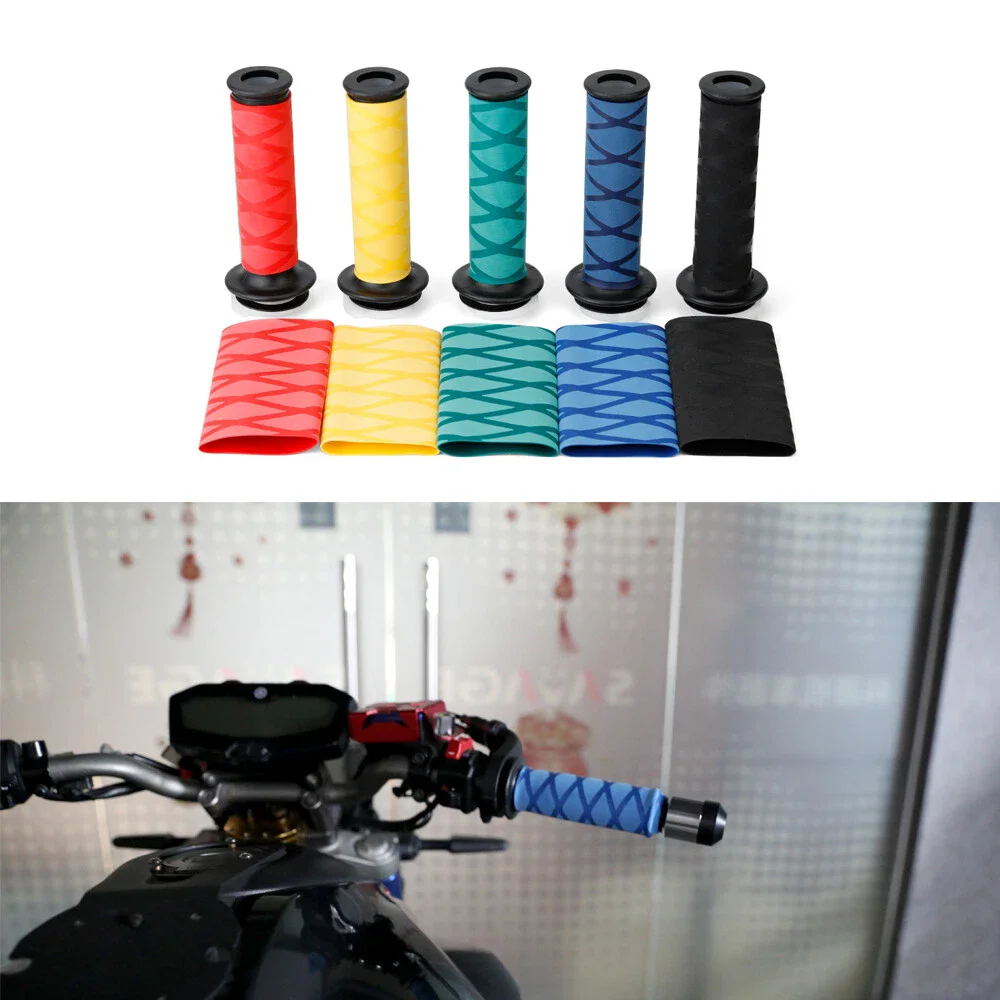 

For BMW R1250GS R1200GS LC ADV F750GS F850GS F900R Motorcycle Universal Heat Shrinkable Grip Cover Non-slip Rubber Grip Glove