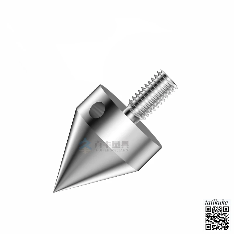 Dial Indicator / Micrometer Pointed Cone Probe Pointed Angle Probe Cone Measuring Probe Needle M2.5