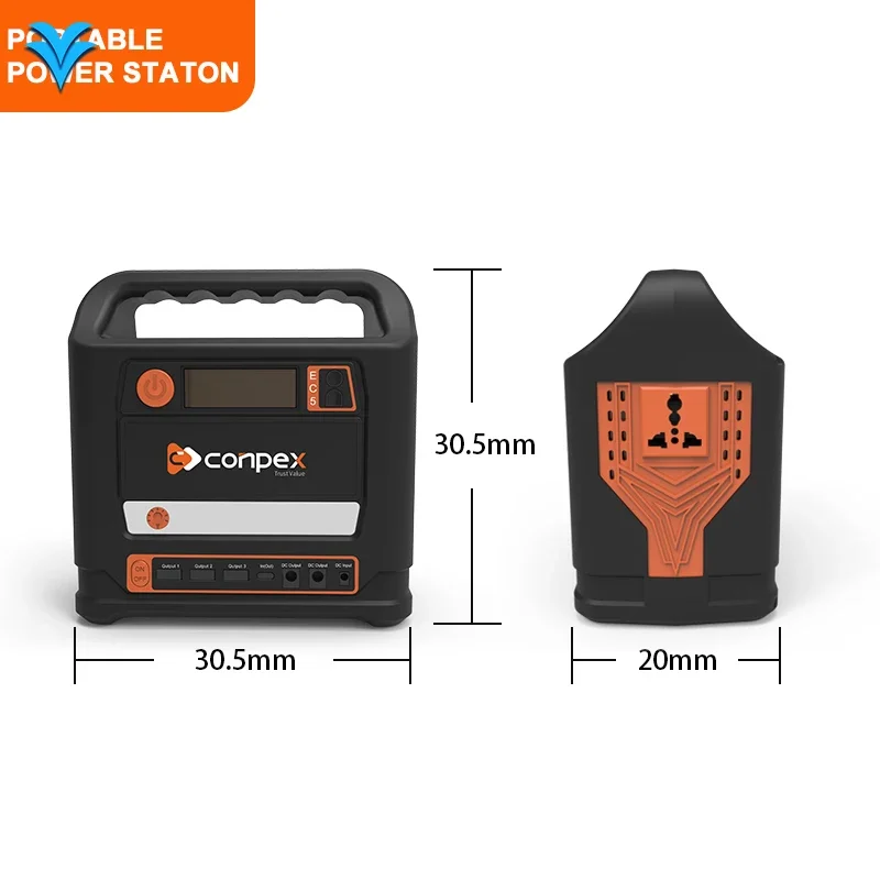 Conpex Portable large watt long endurance USB TPYE-C 56000mAH portable mobile power supply with multiple interfaces