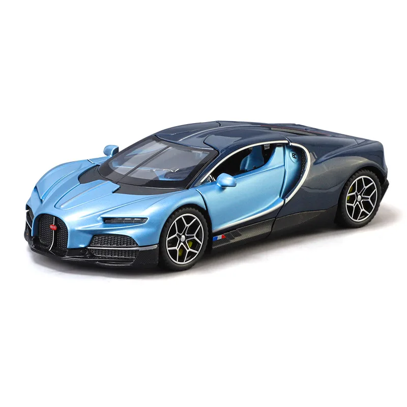 

New 1:32 Bugattis Tourbillon Chiron Alloy Miniature Car Model Diecast Metal Model Car Sound＆Light Children Toy Vehicle Car Gift