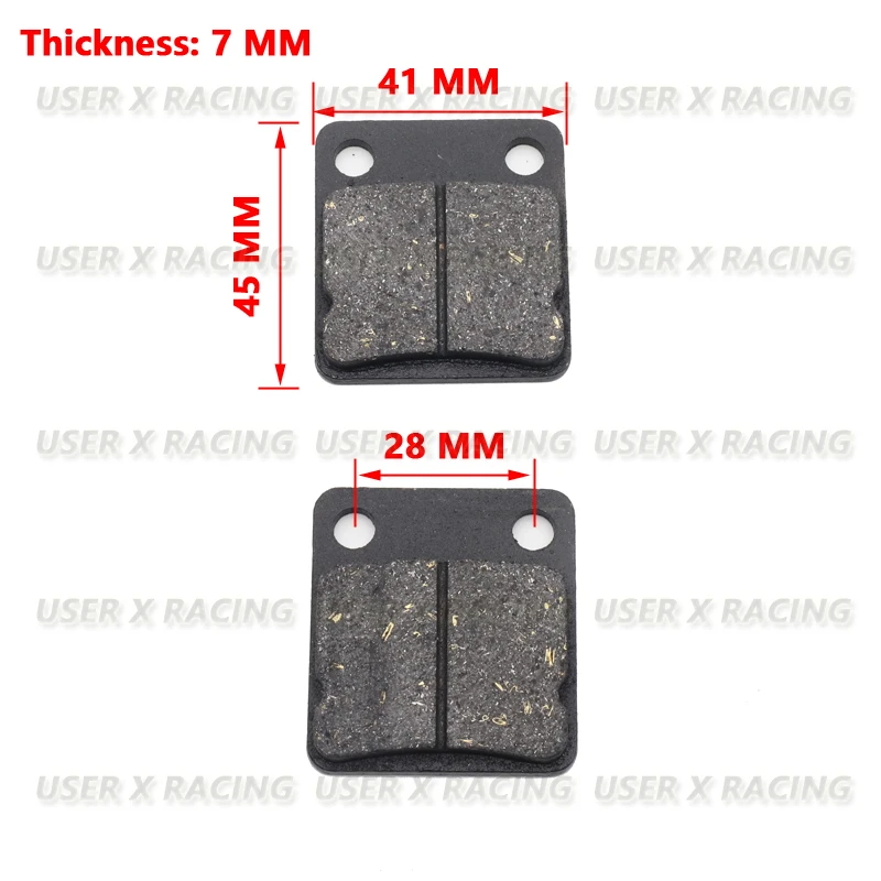 USERX Motorcycle disc brake pad Brakes Front Rear Disc Brake Pads For FA054 HONDA KAWASAKI PEUGEOT SUZUKI YAMAHA SINNIS MASH