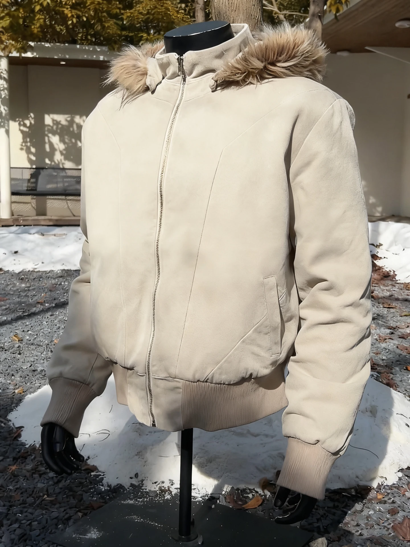 

Silver Mountain Eagle Cotton Jaet Thiened Fluffy Hooded ort Design Sensation Cotton Clothes for Men And Women