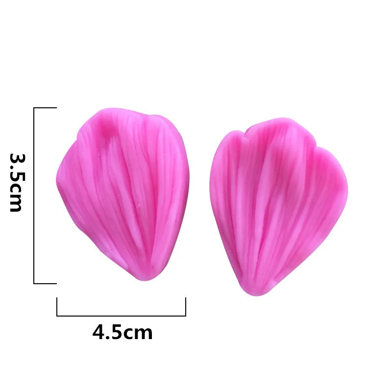 Front and Back Leaves Fondant Cake Mold West Point DIY Baking Silicone Appliance Kitchen Tools Resin Mould