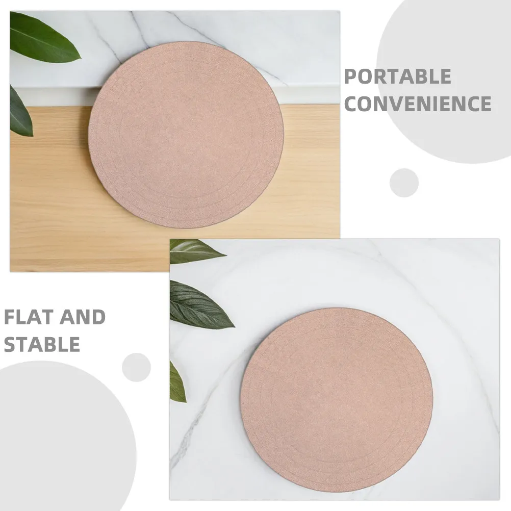 4Pcs Pottery Bats Tool Set Density Fiberboard Smooth Flat Clay Wedging Plates for Pottery Throwing Molds Ceramic Sculpting Base