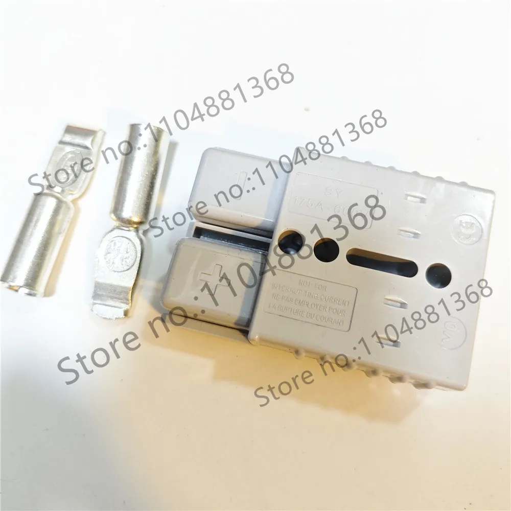 2pcs 175A 600V Plug Compatible SB175 Electric Vehicle 175 Amp 600 Volt Power Connector Battery Plug Charger Socket