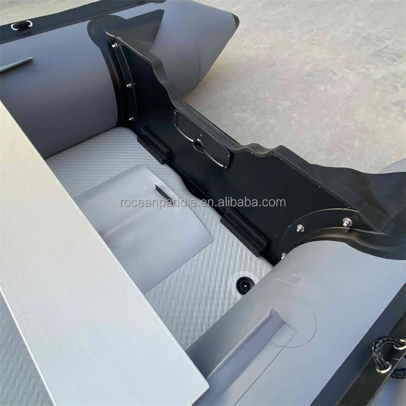 التحكم في الفيضانات في حالات الطوارئ سبائك الألومنيوم أسفل تهمة قارب قارب مطاطي قابل للنفخ قارب النجاة الزورق #4