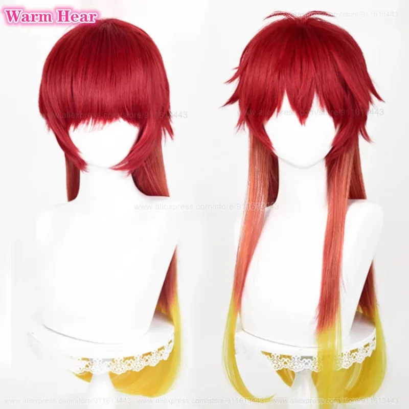 

Chika Takiishi синтетические длинные 75 см смешанные цвета градиент косплей аниме термостойкие волосы парики для Хэллоуина + шапочка для парика