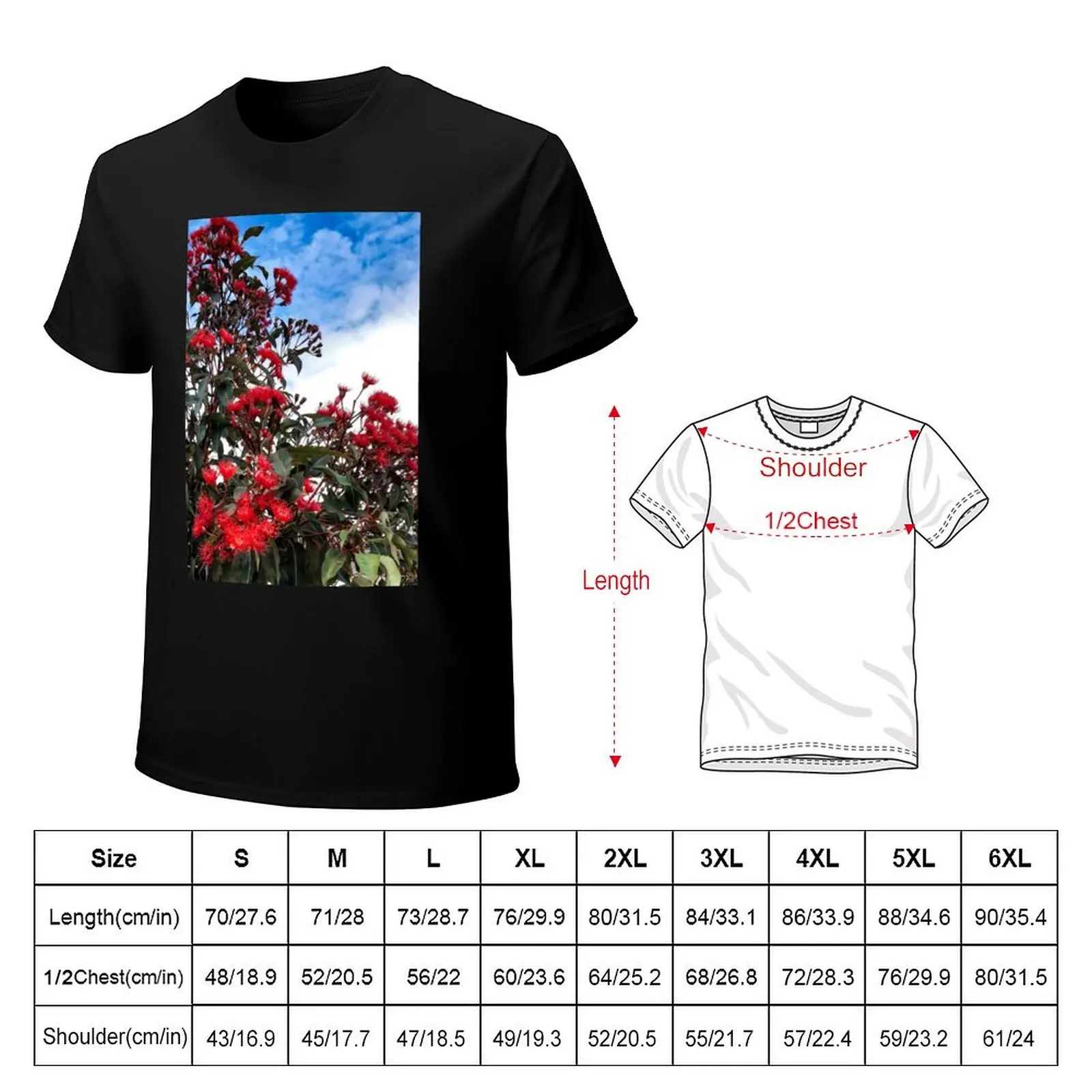 Australian native tree T-Shirt man t shirt summer T-Shirt