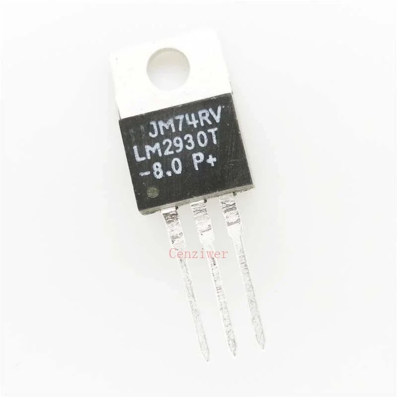 LM2930T-8.0 LM2930T TO-220 Direct insertion of 0.15A 8V linear regulator for low voltage step-down