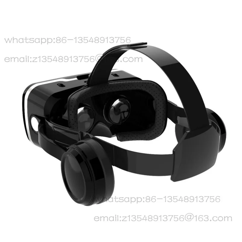 3D Cinema 3D Glasses, 5th Generation VR Eye Lens, Wearable Helmet, Digital Glasses
