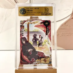 KAYOU Original Naruto Card SE BP NR CR SSR PR HR NRCC QR 10 CCG Rating Card Uzumaki Rare Anime Collection Card Kids Toys Gift