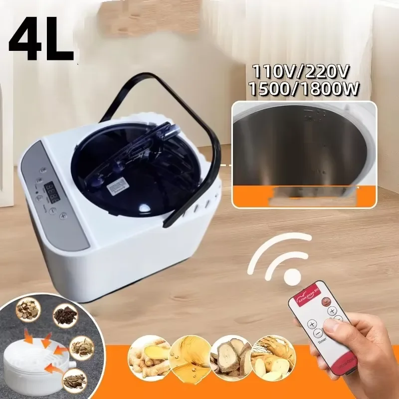 For Modern 4.0L Home Spa Sauna Steam Generator 2000W 1600W Wet Computer Control Panel Electric Heater Acrylic Apartment Sauna