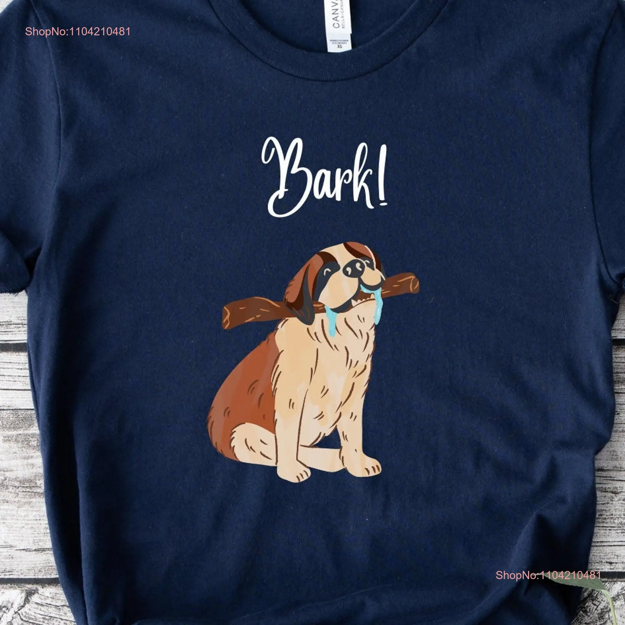 Bark t shirt Funny dog tee Big Lover Rescue Adopt don't shop mom gift Jersey  long or short sleeves