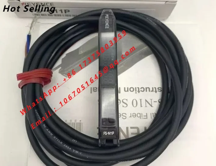 Original KEYENCE FS-N11P PNP cable type fiber optic sensor