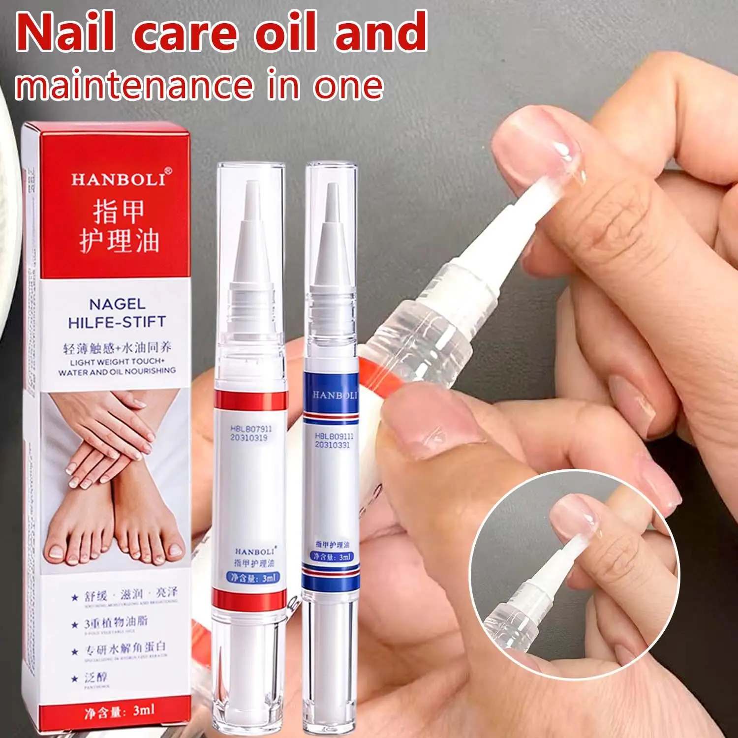 

Cuticle Oil Pen Nail Revitalizer Nutrition Oil Nail Treatment Soften Nourish Anti Dry Manicure Repair Damaged Liquid Nail Care