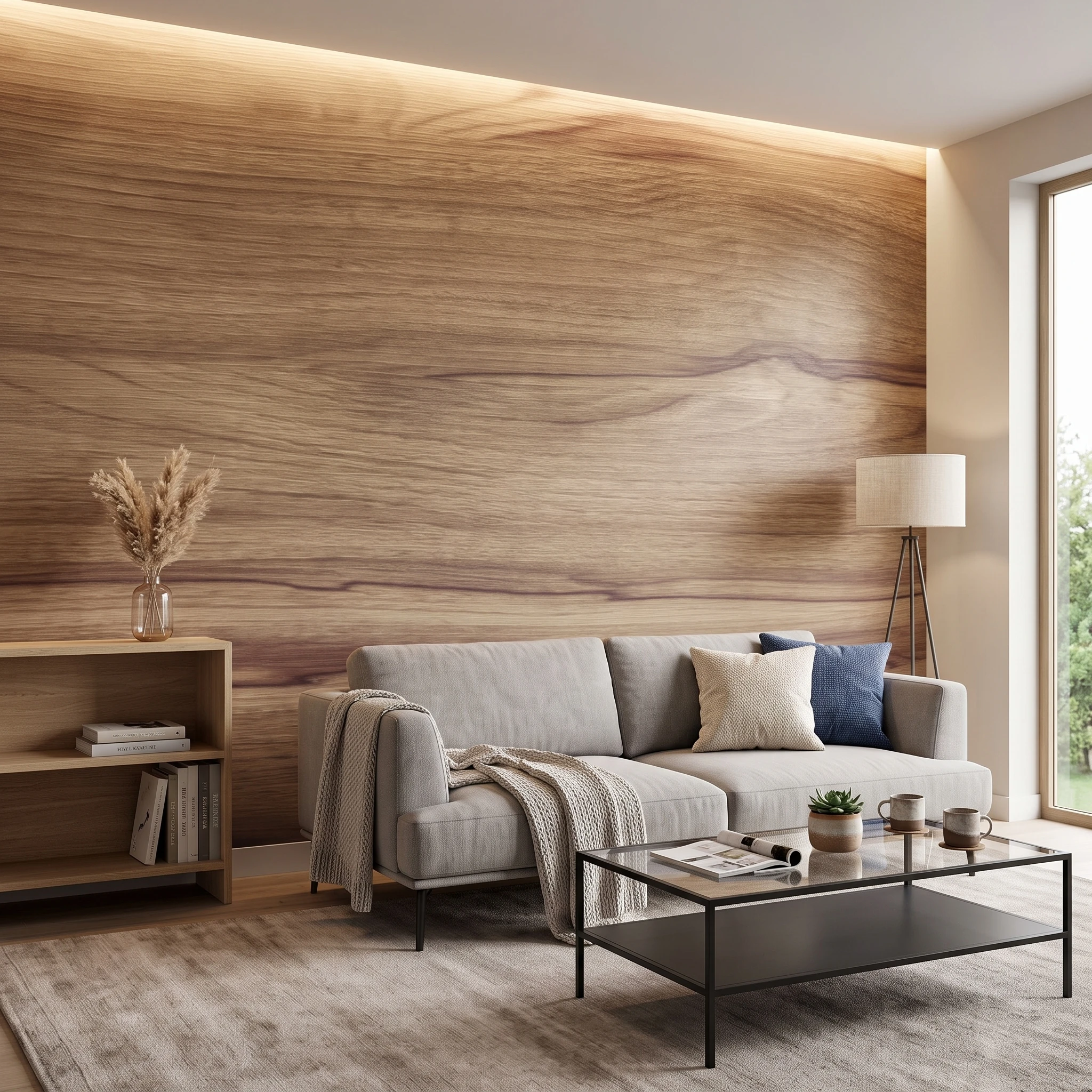 55cm Wide Wood Grain Peel and Stick PVC Vinyl Wallpaper Roll Waterproof Self Adhesive Paper for Cabinet Furniture DIY Decoration