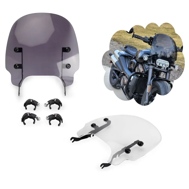 Sportster S Accessories Windshield for  Sportster S 1250 RH 1250 2021 - 2022 Fairing Quick-Release Compact Windshield