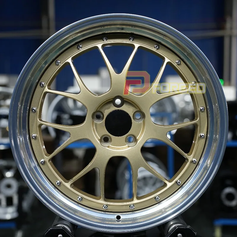Izable: 2-piece Forged Wheels Lightweight 6061-T6 Wheels Spot 20*8.5J/20*9.5J ET26/32 5*120 72.6 for  3 Series 5