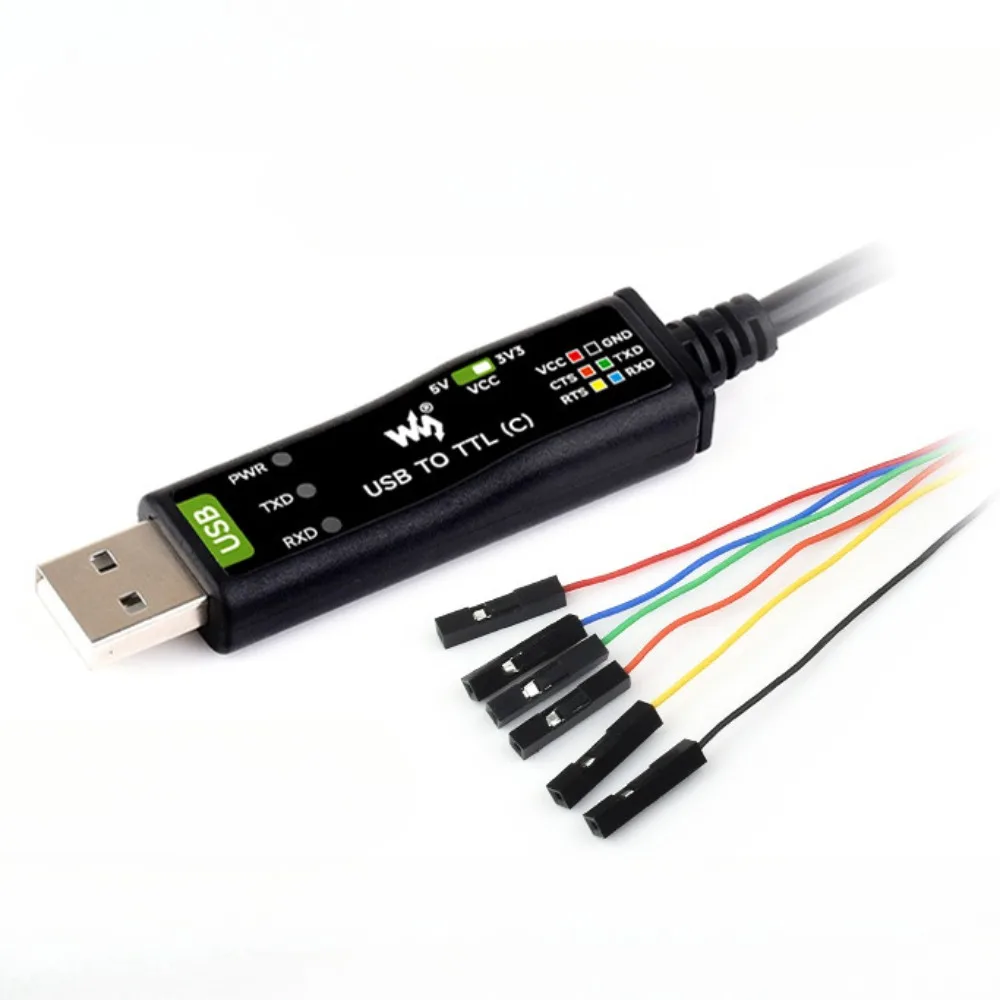 

Industrial USB to TTL Serial Cable FT232RNL Hardware Flow Control Serial Conversion Cable UART