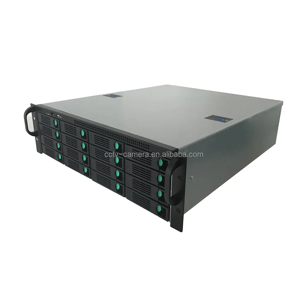 Server Project NVR Large Storage 16 SATA HDD 64 CH 4K NVR 64 Channel NVR