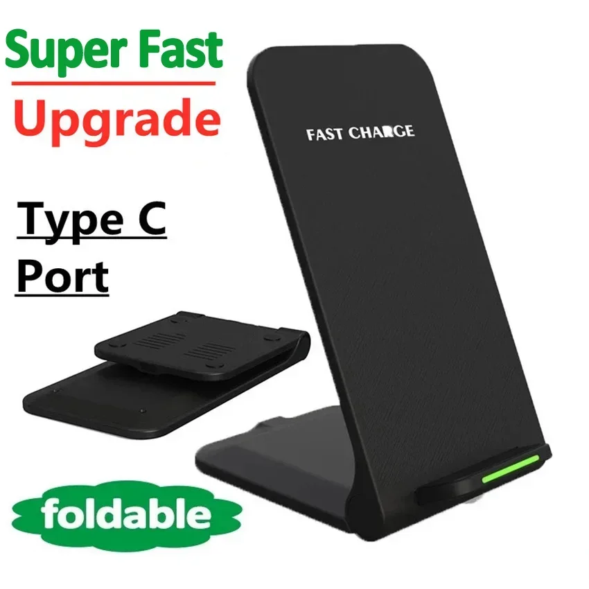 VIKEFON Kabelloses Ladegerät für iPhone 17-12 Pro X XS Max XR 8 Samsung Xiaomi Induktions-Schnellladestation
