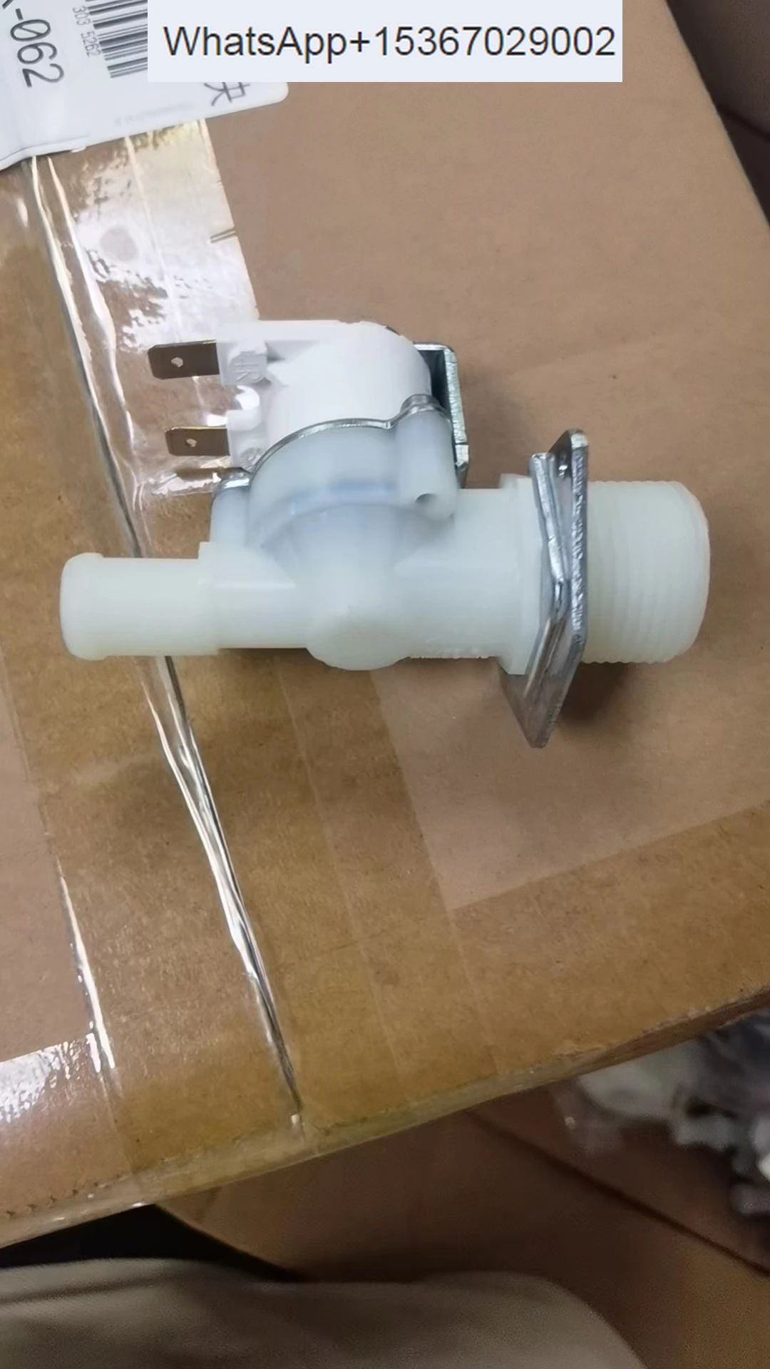 The supplier replaced the German muller SERIE800 with the dishwasher inlet solenoid valve RPE R155.