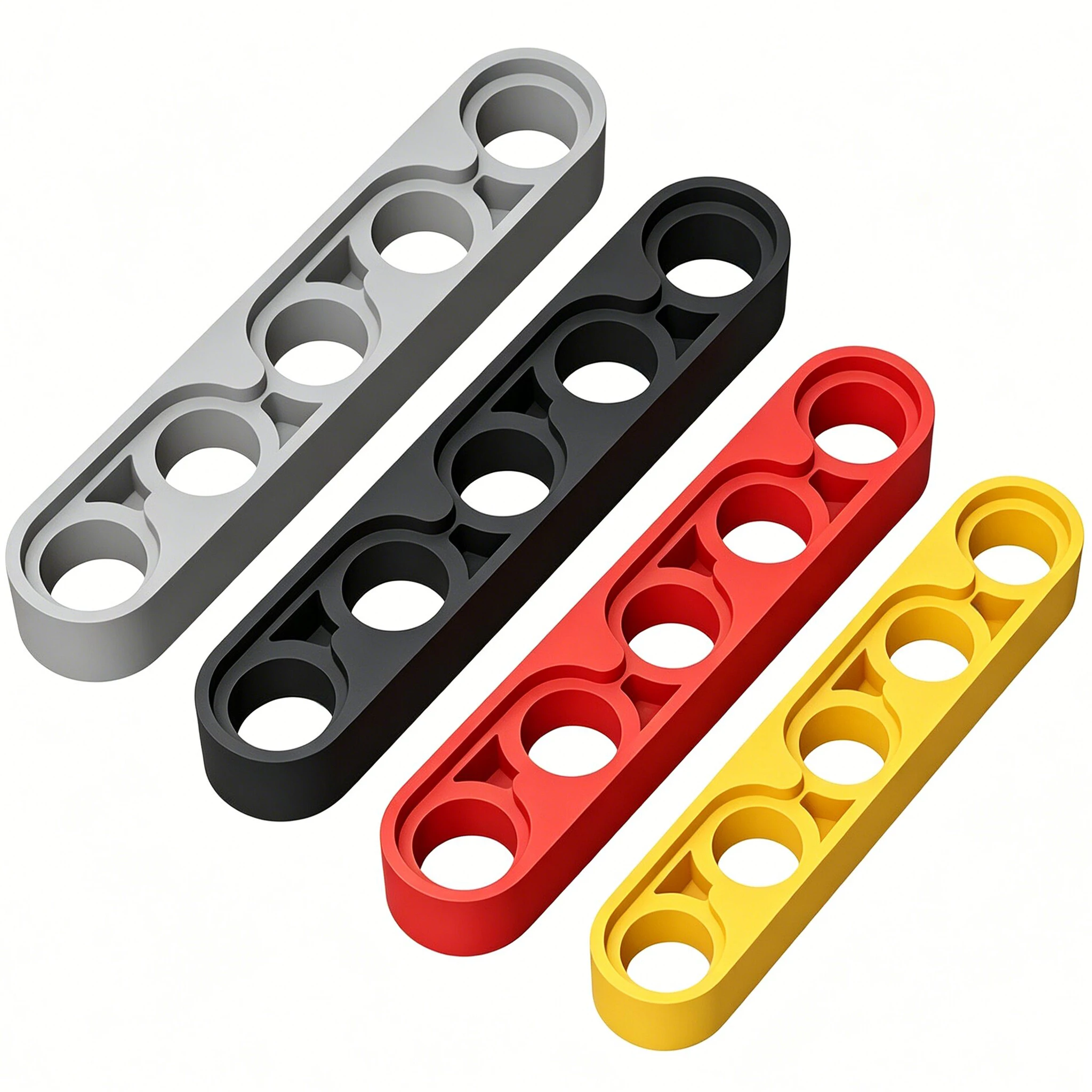 20PCS MOC Bricks 32017 Liftarm Thin 1 x 5 Thin Building Blocks Set Connector Particle Assemble DIY Toys Children Birthday Gifts