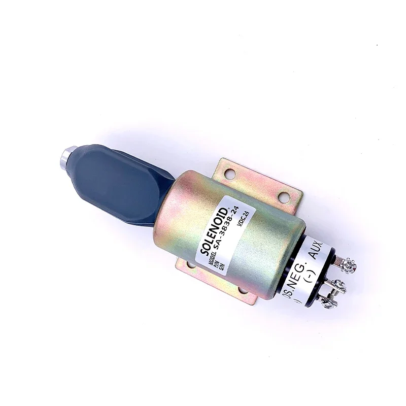 12 Volts Engine Fuel Shut Off SA3838-24V Pull Push Vehicle Tools Solenoid SA-3838-12 12V DC Stop Solenoid Valve 24V