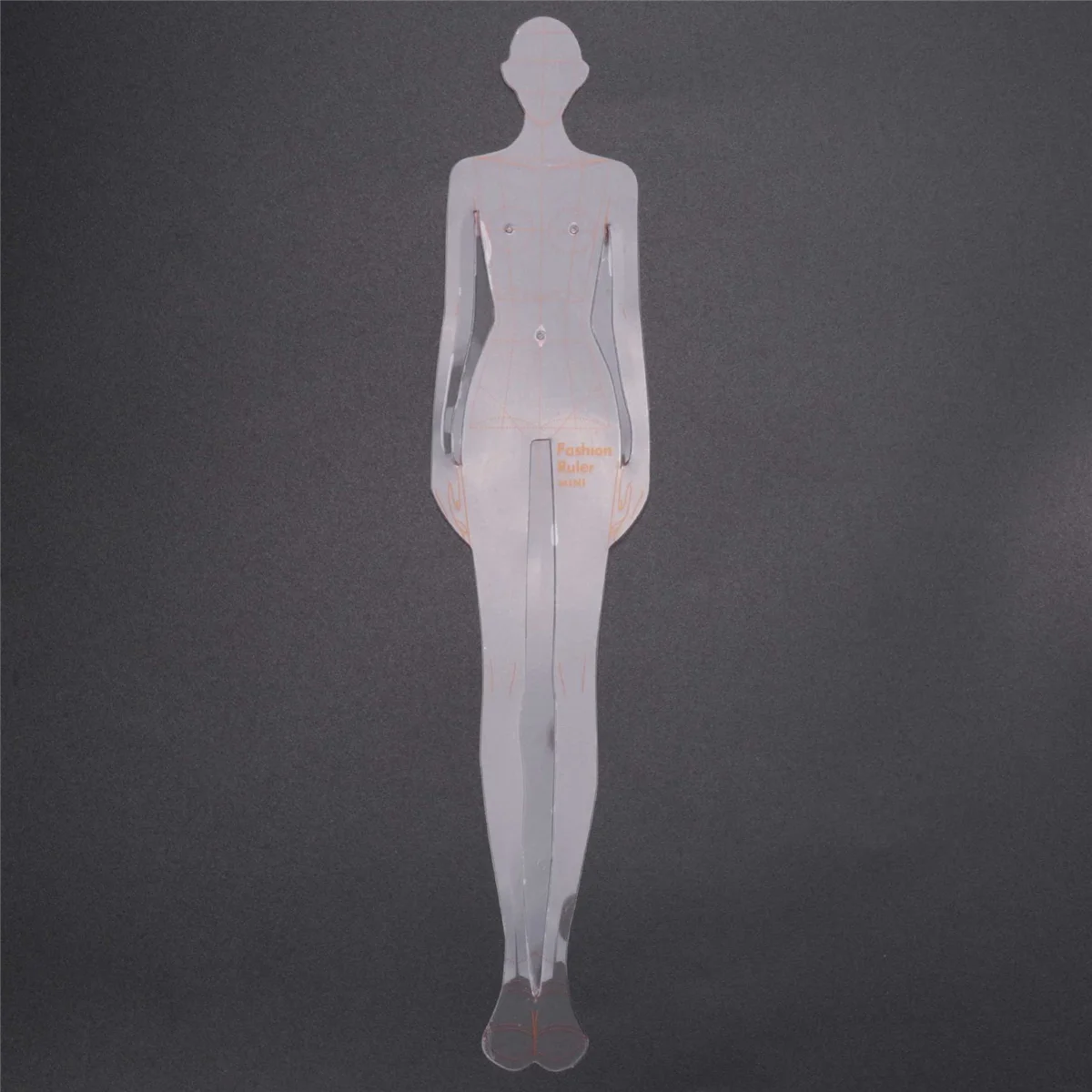 

ABEZZ Fashion Illustration Rulers Sketching Templates Ruler Sewing Humanoid Patterns Design Clothing Measuring,Type A