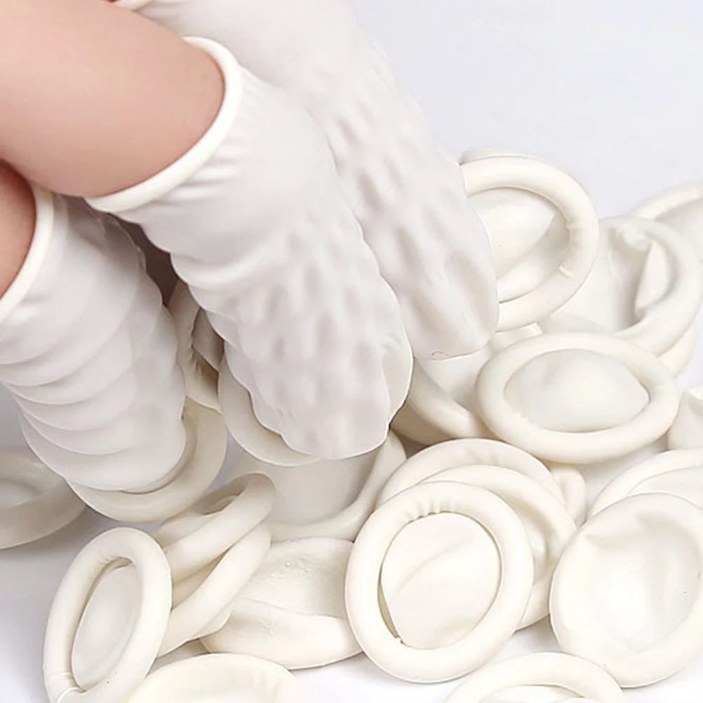 

Finger Cots Static Gloves Latex Fingertip Sleeve Protector Durable -static Emulsion Suuplies