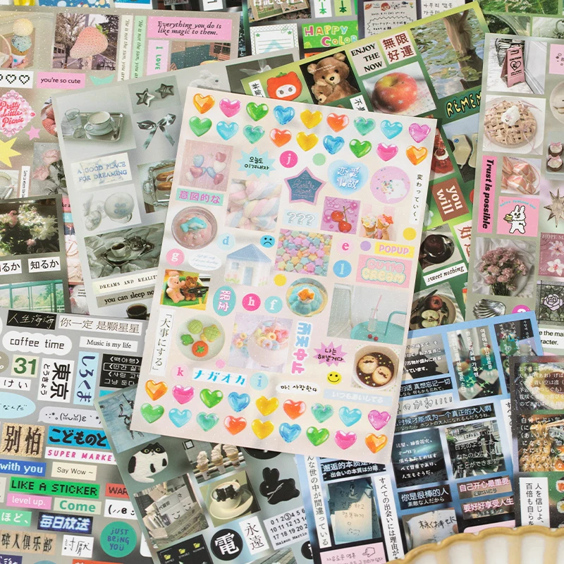 30Sheets Sticker Book Mist Rai - Korean Lifestyle Book 评论和价格