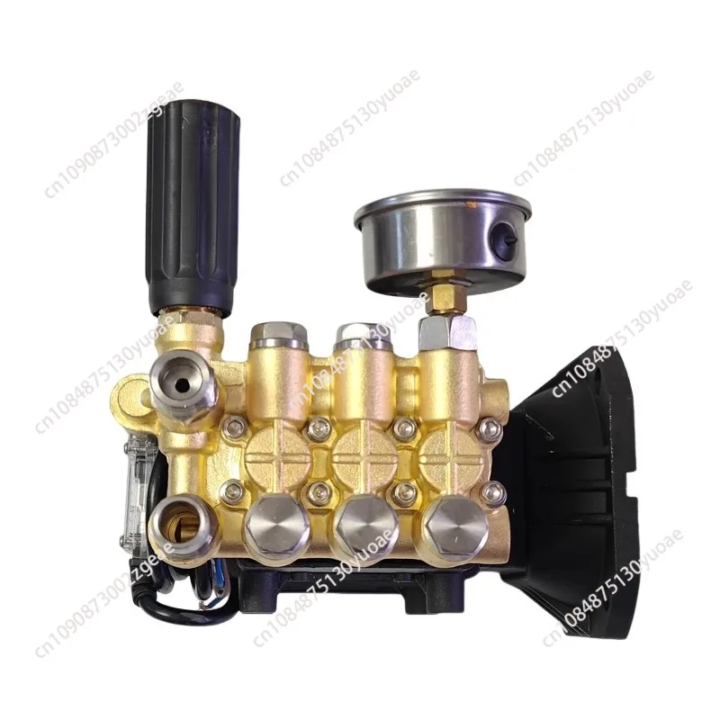 1812/1814 Ultra high pressure cleaning machine pump head pump head accessories car washing machine copper pump head assembly