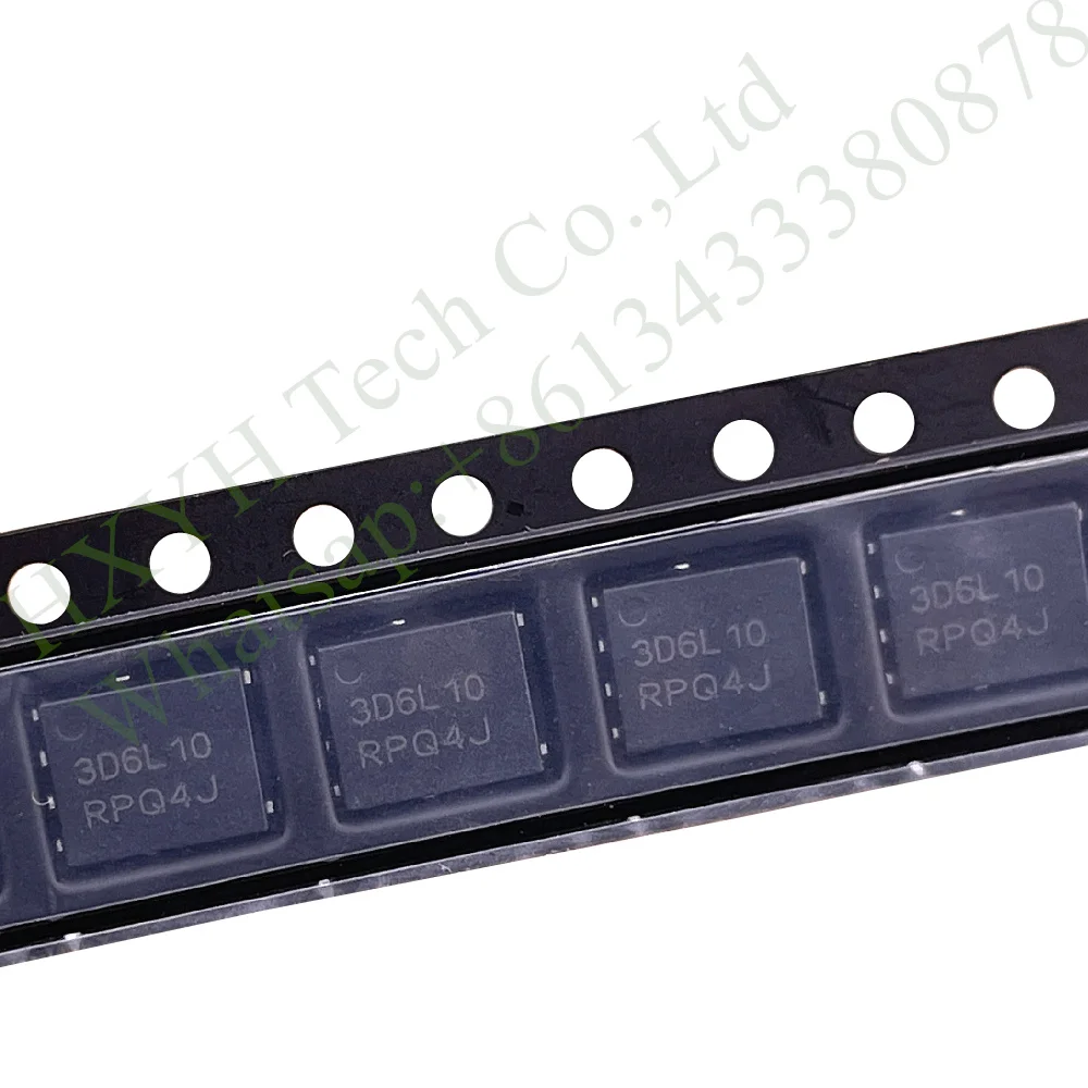(10pcs/Bag) NVMFS3D6N10MCLT1G (Marking 3D6L10) DFN-5*6 100V 132A N-channel MOSFET