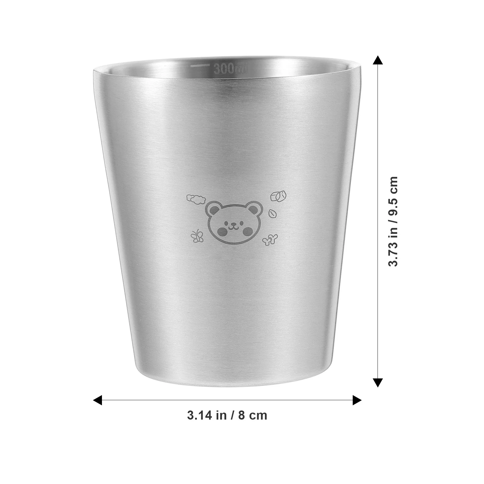 2 قطعة كوب طبقة من الفولاذ المقاوم للصدأ للمشروبات الباردة الساخنة أكواب النار مثلج القهوة عصير البيرة النبيذ ديكور الحفلات ملحقات المنزل #5