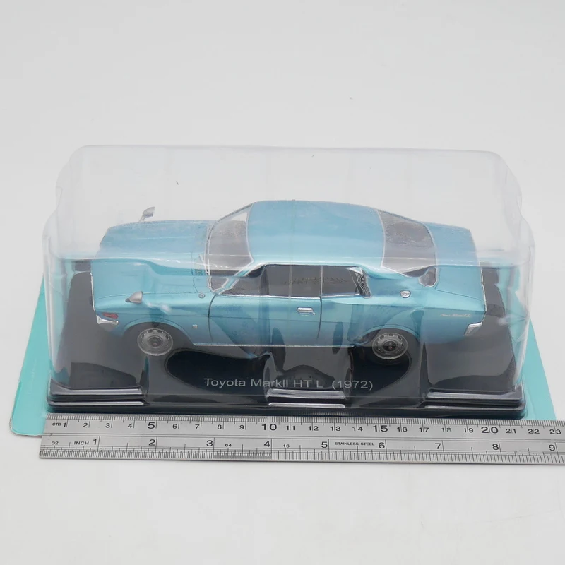 

Diecast Ixo 1:24 Scale Toyota Mark Ll HTL 1972 Alloy Car Model Collectible Toy Gift Souvenir Display Ornament