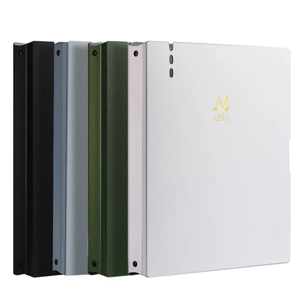 

PP Music Score Folder Loose-leaf with Index Post Guitar Sheet Music Book Folder 40 Pages Storage Organizer