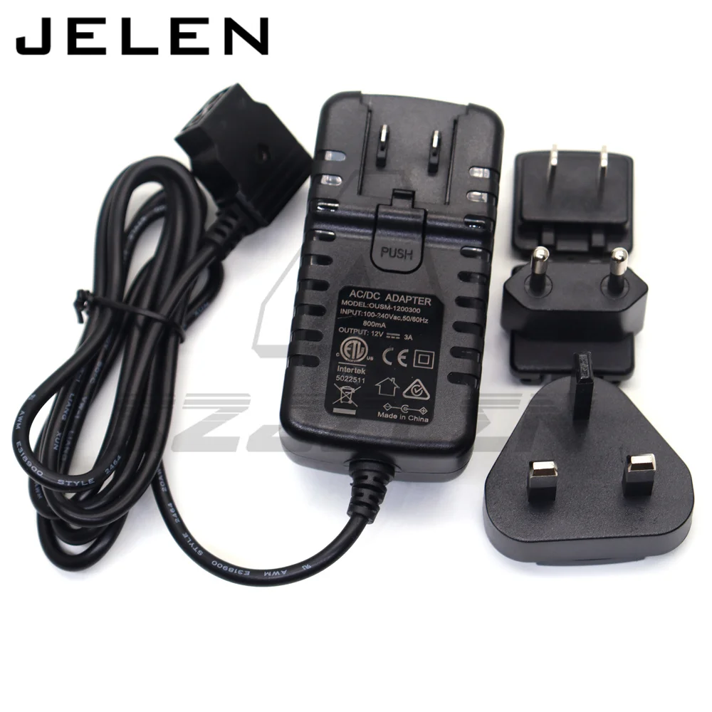 110-220V to 12V DTAP female  for Camera image transmission monitor 12V power conversion adapter