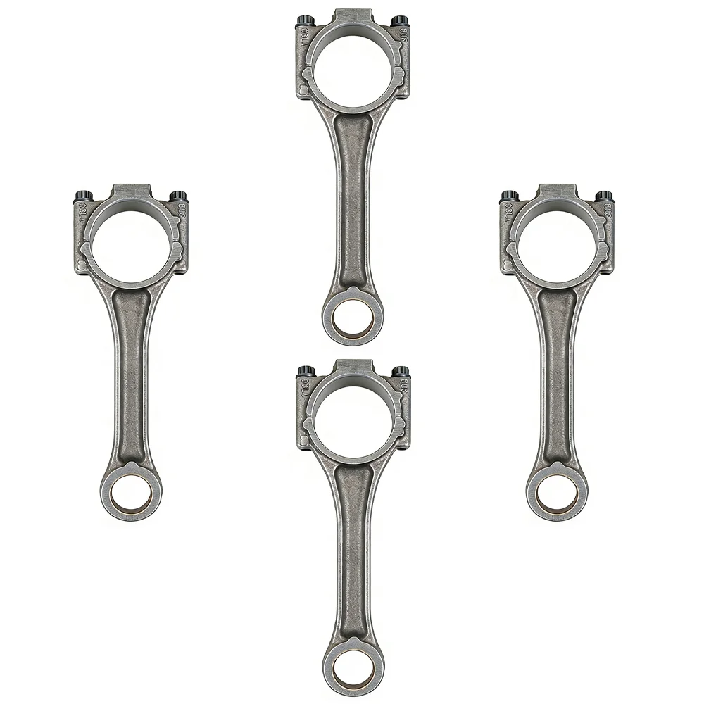 4PCS Connecting Con Rod New Set 1.6L 1.6 L T L4 Diesel For VW BEETLE GOLF JETTA PASSAT POLO AUDI A3 SEAT SKODA 09-20 03L105401A