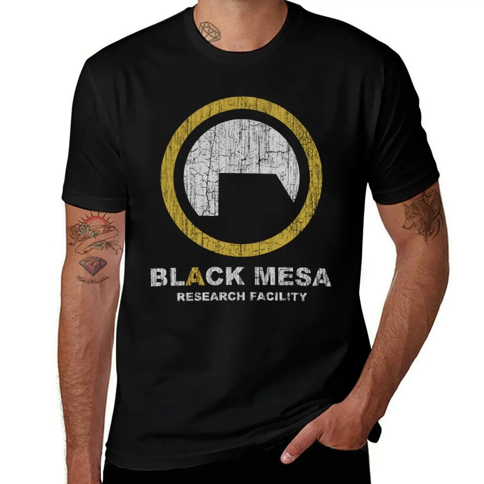 

Black Mesa T-Shirt t shirts for man cotton t shirt man luxury