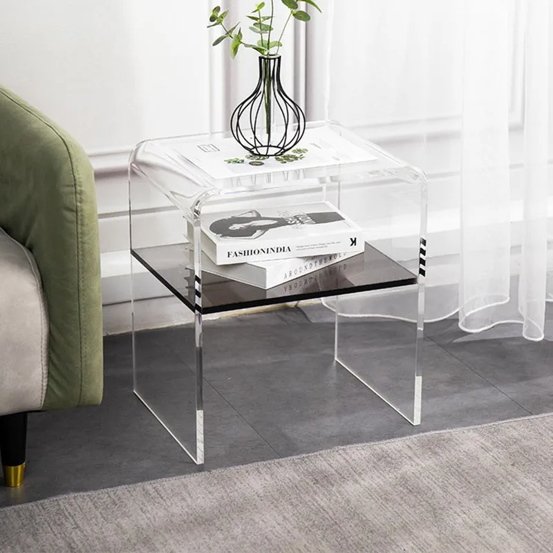 Clear Acrylic Coffee Tables Assecorises Corner Weird Petite Small Coffee Tables Floor Cute Tavolino Da Salotto Furniture Home