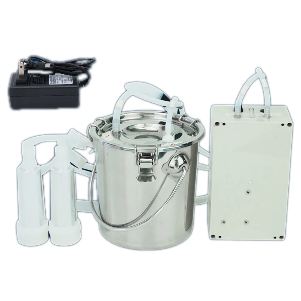 

Доильное оборудование по цене для ферм для коров или семейства ежедневно, 3 л/5 л, устройство для отсасывания однокоровьего молока, Молочная машина для молочной фермы