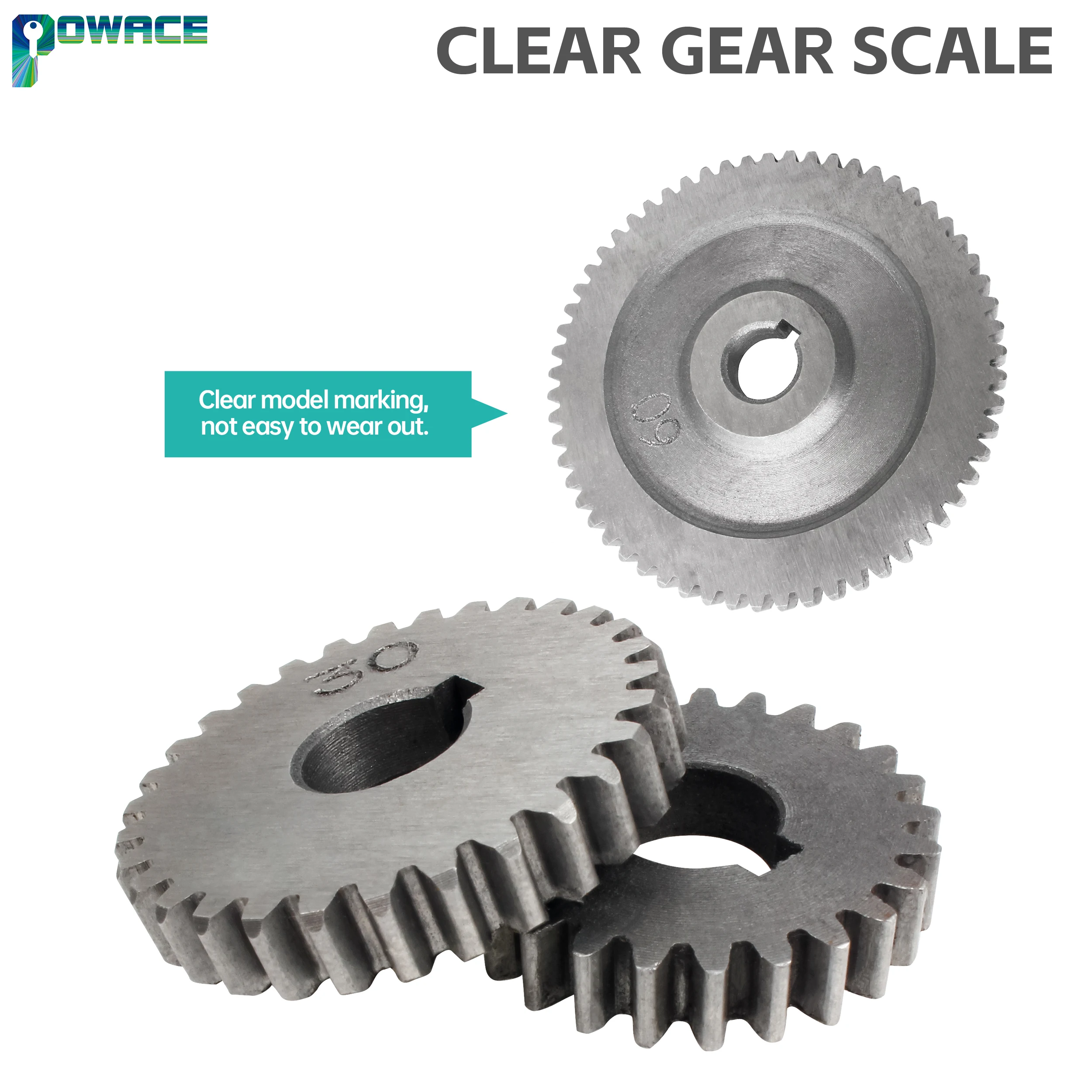 Metal Lathe Gear Kit for JY250 Bench Lathe Inner hole 14.5mm 85/80/75/70/60/65/50/45/30/25T