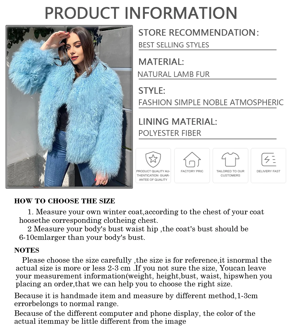 천연 양털 모피 코트 몽골 양털 재킷 티베트 양털 칼라 트렌디 명품 여성 겨울 재킷
